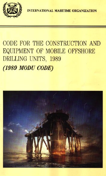 1989 MODU Code Cover 1989 MODU Code Cover