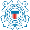 Official USCG Emblem; Link to main USCG website